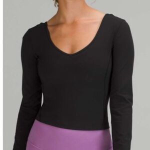 Black lululemon Top